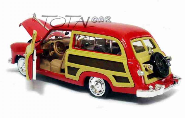 MOTOR CITY CLASSICS W84 60002 1949 Ford Woody Wagon Surf Bayview Blue MIB EUR 108,36 - ES