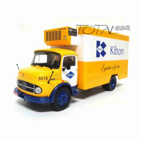 MERCEDES L 1113 truck from 1968 with KIBON advertising - 1/43 scale