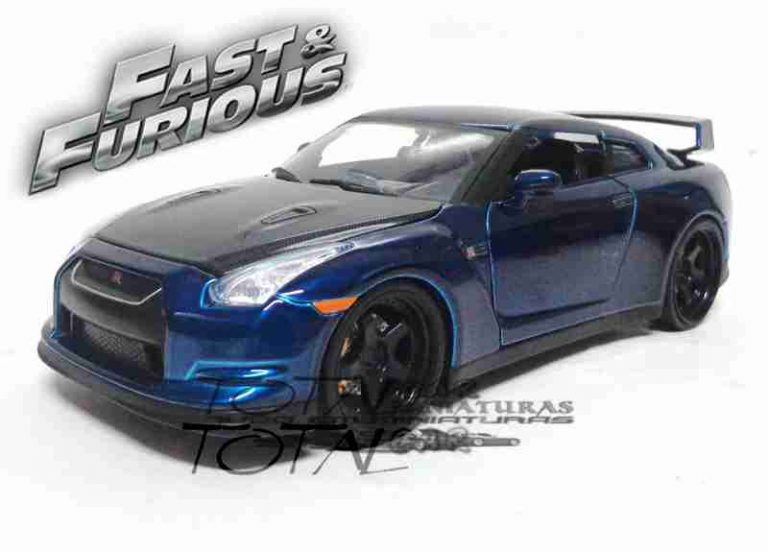 Nissan Gt-R (R35) Brian`S – Fast & Furious Jadatoys – Totalcar Miniaturas