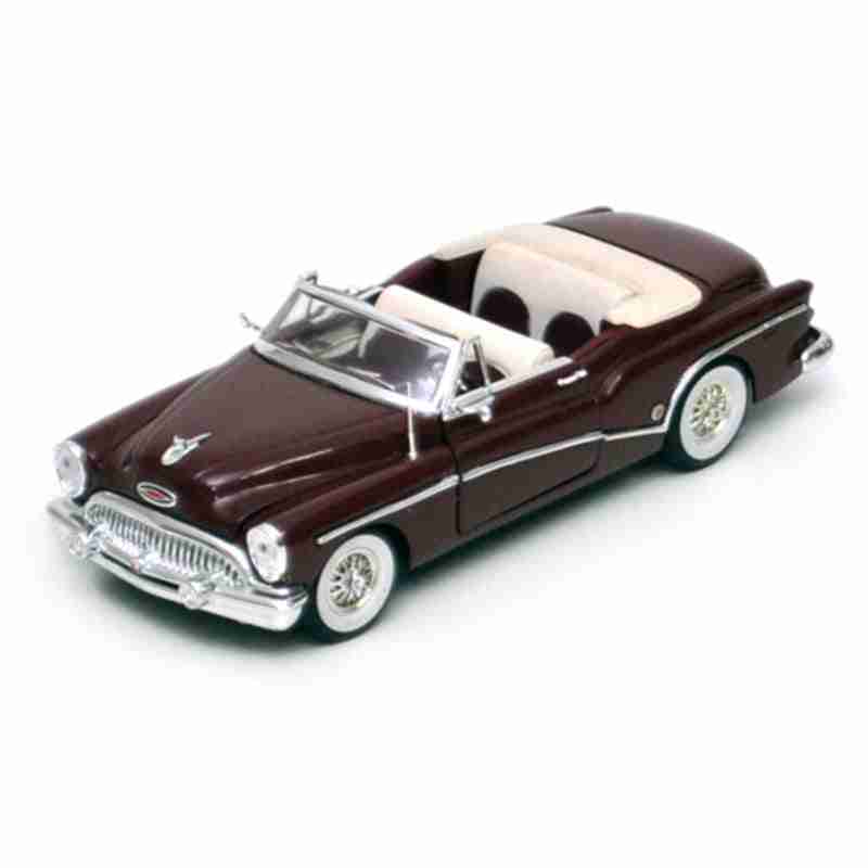 thumbnail image 2 of Signature Models 1953 Buick Skylark Diecast 1/32 Burgundy Convertible W 2 of 14