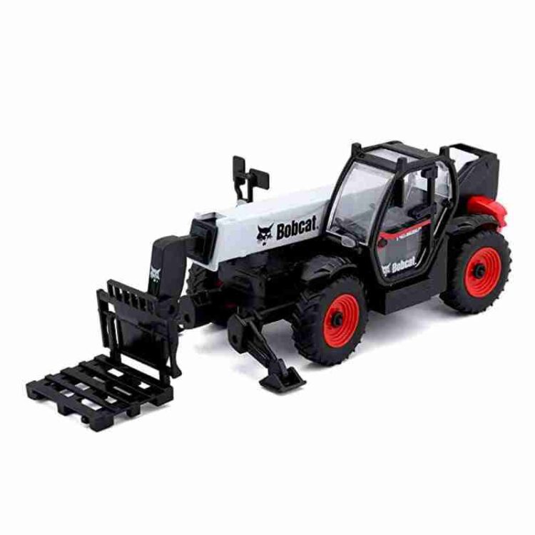 Bobcat Toolcat 5600 Schneepflug Modellauto – Burago, Ca. 1/43, 14 Cm Lang, Mit Beweglichen Teilen