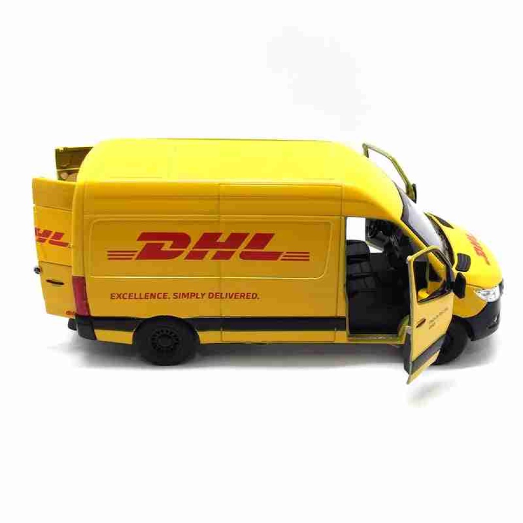 Miniatura Mercedes Benz Sprinter 1/48 Metal Fricção Kinsmart