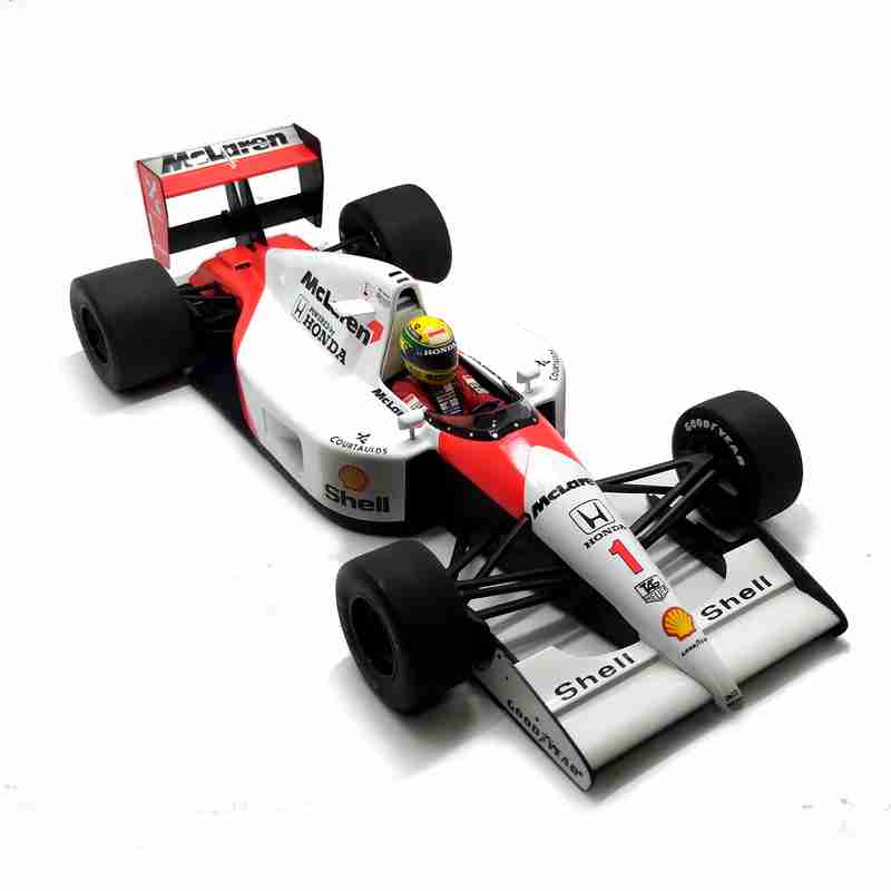 Mclaren Honda MP4/6 1991 Ayrton Senna World 1:18 Minichamps